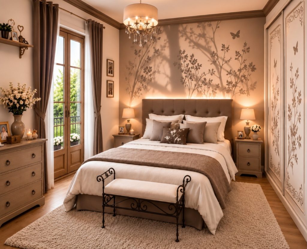 Chambre élégante et accueillante