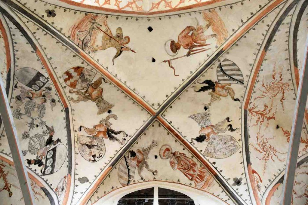 Peinture murale complexe intérieure